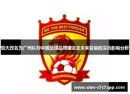 恒大改名为广州队对中国足球品牌建设及未来发展的深远影响分析